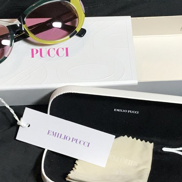 Emilio Pucci Vintage 2004 Sunglasses - Ready to Wear Collection - New in Box. - Picture 14 of 16